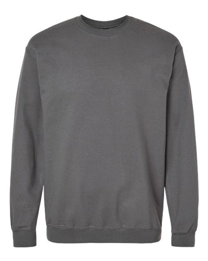 Unisex Softstyle® Midweight Crewneck Sweatshirt - Charcoal Front