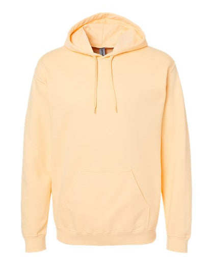 Unisex Softstyle® Midweight Hooded Sweatshirt - Yellow Haze Front