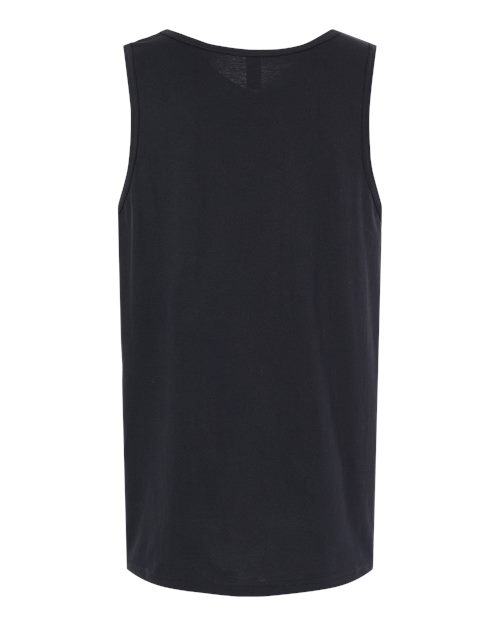 Unisex Softstyle® Tank Top - Black Back