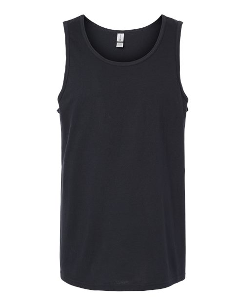 Unisex Softstyle® Tank Top - Black Front
