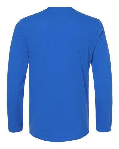 Unisex Softstyle® Long Sleeve T-Shirt - Royal Back
