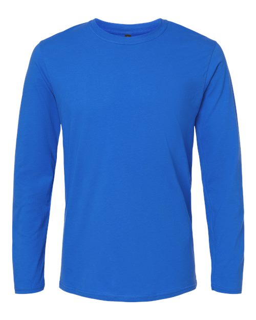 Unisex Softstyle® Long Sleeve T-Shirt - Royal Front