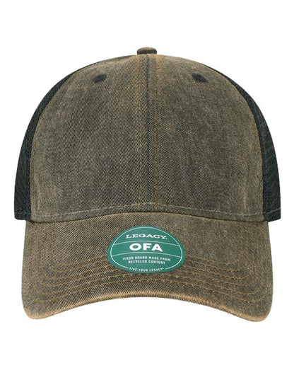 LEGACY Old Favorite Trucker Cap - Black/ Black Front