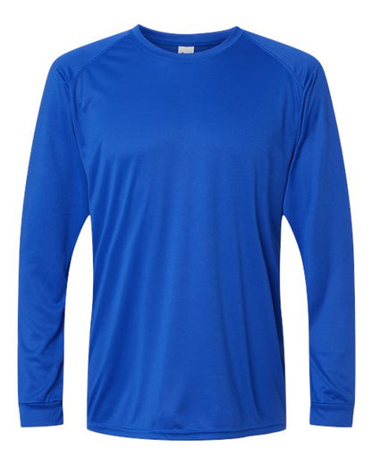 Paragon Unisex Long Islander Performance Long Sleeve T-Shirt - Royal Front
