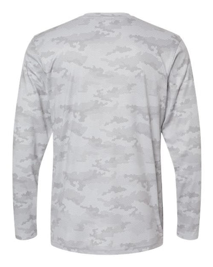 Paragon Unisex Pompano Performance Camo Long Sleeve T-Shirt - Back
