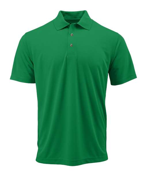 Paragon Youth Saratoga Performance Mini Mesh Polo - Kelly Front