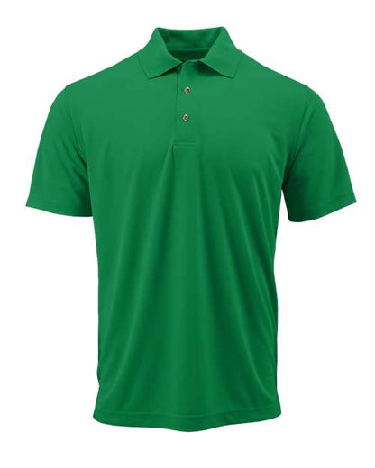 Paragon Youth Saratoga Performance Mini Mesh Polo - Kelly Front