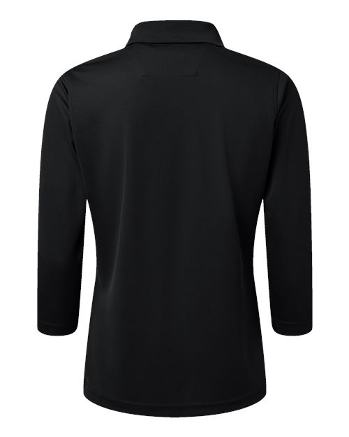 Paragon Women's Lady Palm Three-Quarter Sleeve Polo - Back