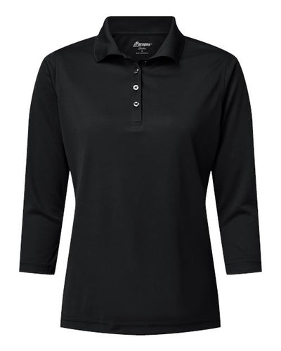 Paragon Women's Lady Palm Three-Quarter Sleeve Polo