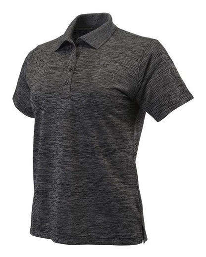 Paragon Women's Dakota Striated Heather Polo - Side