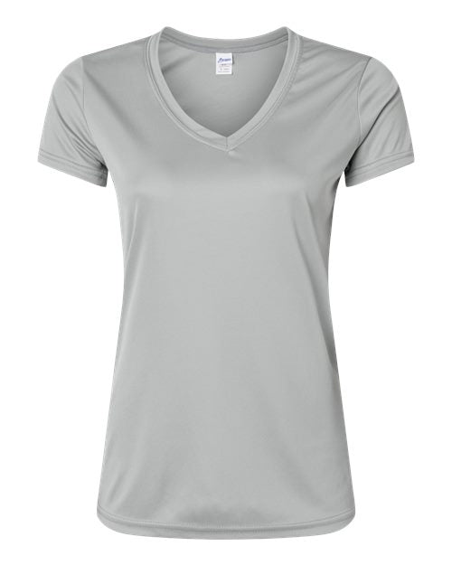 Paragon Women's Vera V-Neck T-Shirt - Medium Grey Front