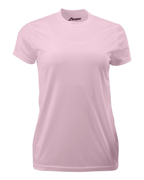 Paragon Women's Islander Performance T-Shirt - Charity Pink Front