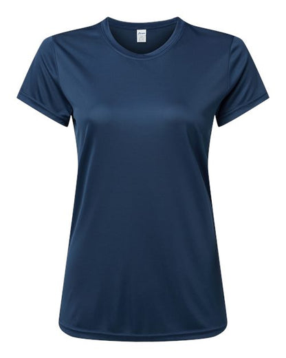 Paragon Women's Islander Performance T-Shirt - Navy Front