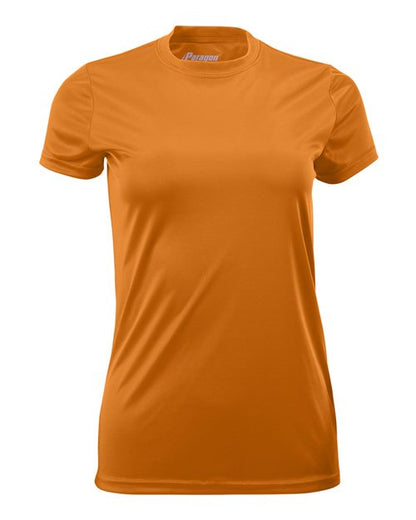 Paragon Women's Islander Performance T-Shirt - Orange Front