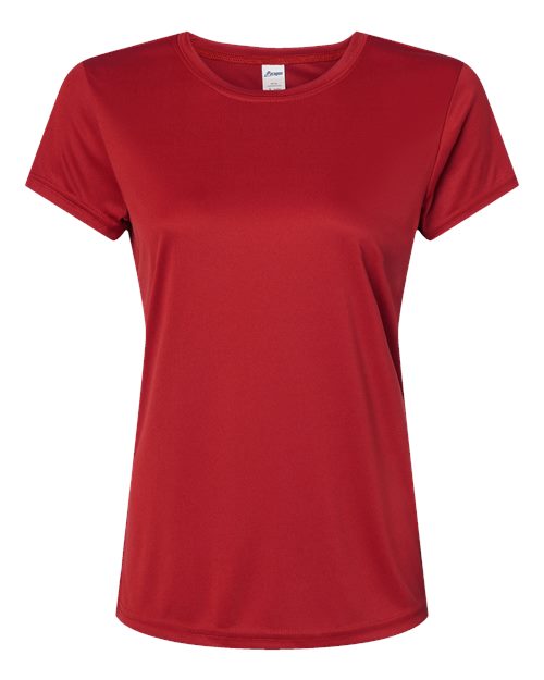 Paragon Women's Islander Performance T-Shirt - Red Front