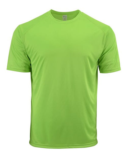 Paragon Youth Islander Performance T-Shirt - Neon Lime Front
