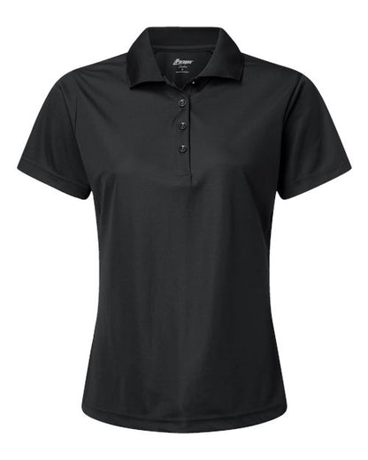 Paragon Women's Sebring Performance Polo - Black Front