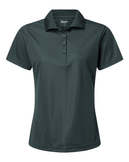 Paragon Women's Sebring Performance Polo - Carbon Front
