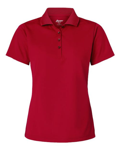 Paragon Women's Sebring Performance Polo - Deep Red Front