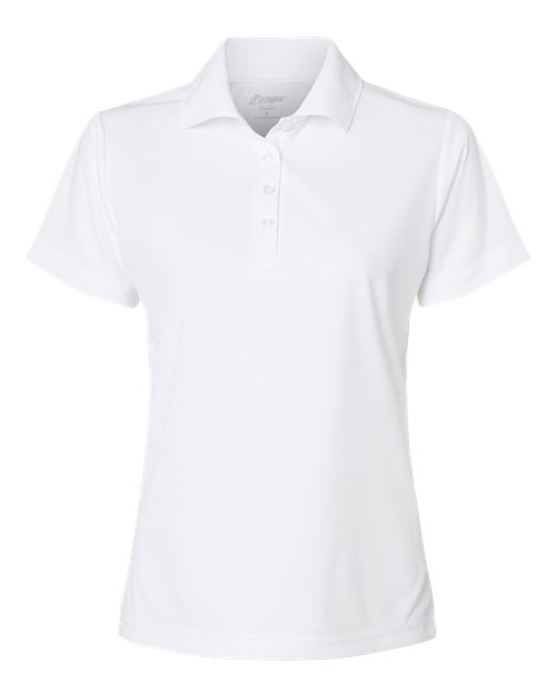 Paragon Women's Sebring Performance Polo - White Front