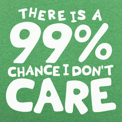 There Is a 99% Chance I Don't Care