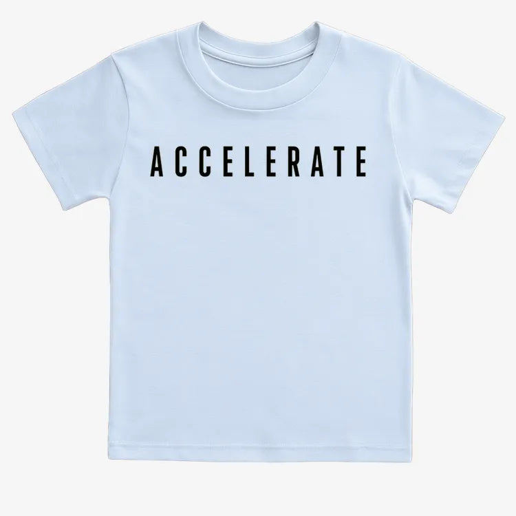 ACCELERATE-Kids T-Shirt-Blue
