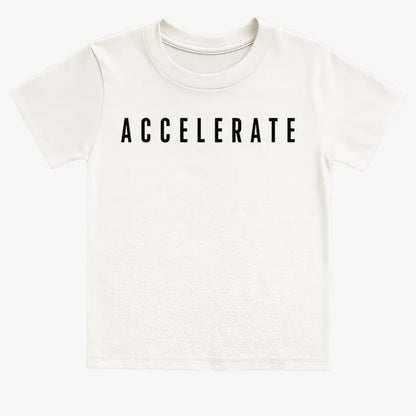 ACCELERATE-Kids T-Shirt-White