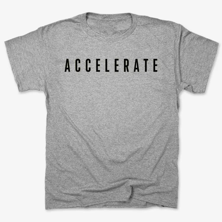 ACCELERATE-Men's T-Shirt-Gray Heather