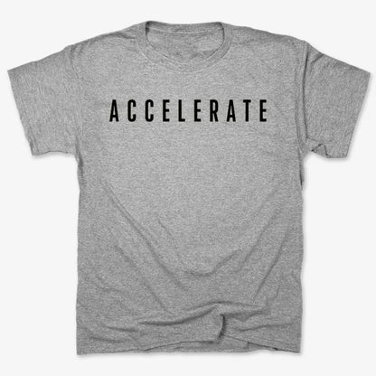 ACCELERATE-Men's T-Shirt-Gray Heather