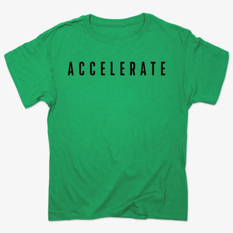 ACCELERATE-Men's T-Shirt-Kelly Green Heather