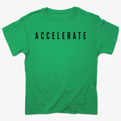 ACCELERATE-Men's T-Shirt-Kelly Green Heather