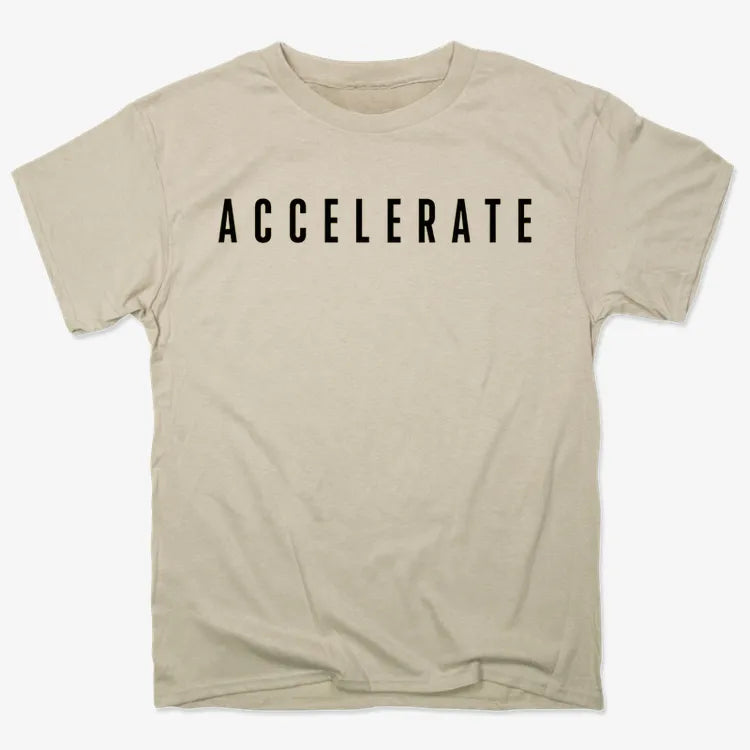 ACCELERATE-Men's T-Shirt-Sand