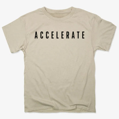 ACCELERATE-Men's T-Shirt-Sand