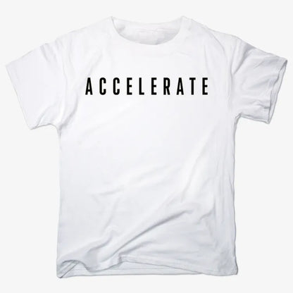 ACCELERATE-Men's T-Shirt-White