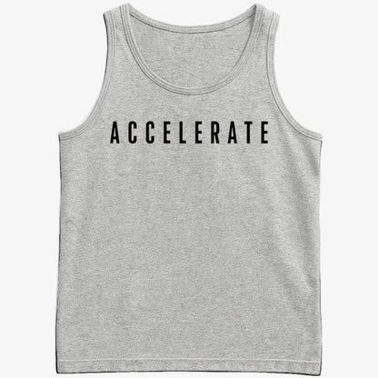 ACCELERATE-Men's Tank Top-Gray Heather