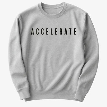 ACCELERATE-Sweater-Gray Heather