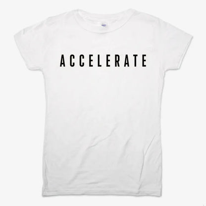 ACCELERATE-Women's T-Shirt-Snow
