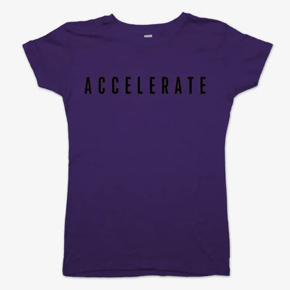 ACCELERATE-Women's T-Shirt-Violet