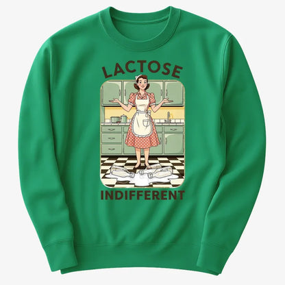 Lactose Indifferent Retro Kitchen Humor