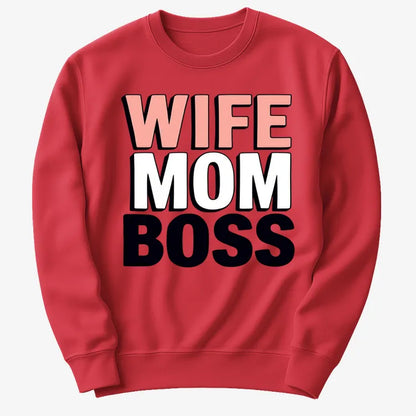 Wife Mom Boss Empowerment Tee