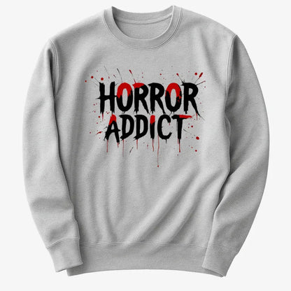 Horror Addict Blood Drip Graphic