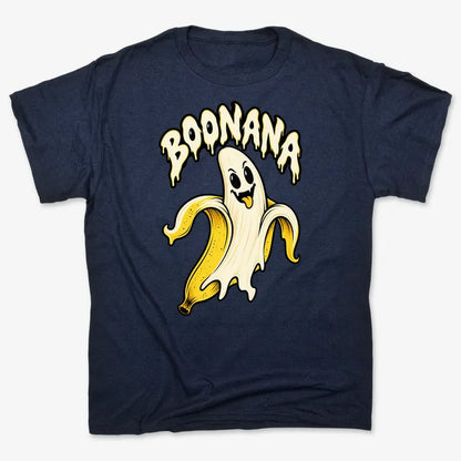 BOONANA-Unisex Heavyweight T-Shirt-Navy Blue