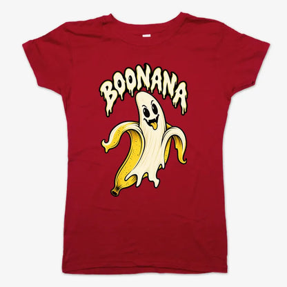 BOONANA-Women's T-Shirt-Deep Red