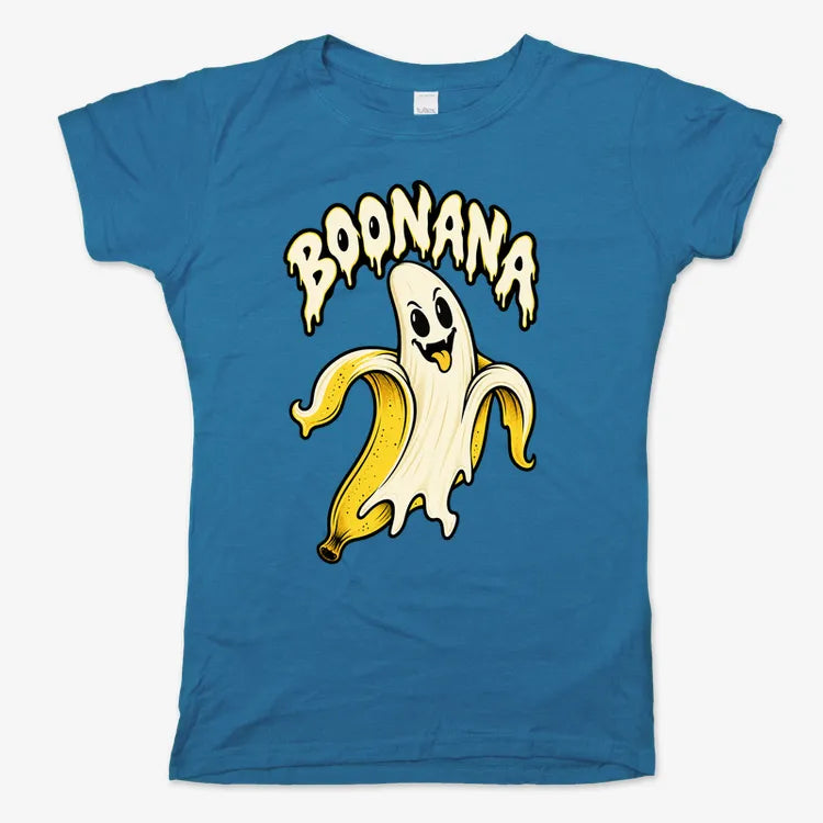 BOONANA-Women's T-Shirt-Sky Blue