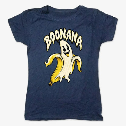 BOONANA-Women's T-Shirt-True Navy