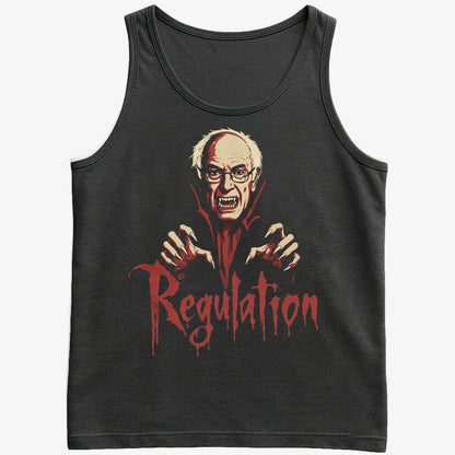 Bernie Sanders Regulation Dracula-Men's Tank Top-Black