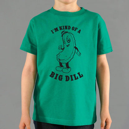 Kind Of A Big Dill Cartoon Pickle Pun