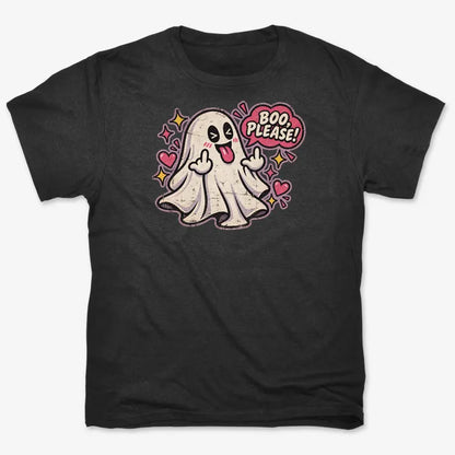 Boo Please!-Unisex Heavyweight T-Shirt-Black