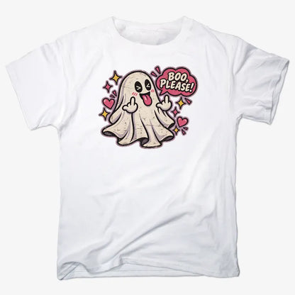 Boo Please!-Unisex Heavyweight T-Shirt-White