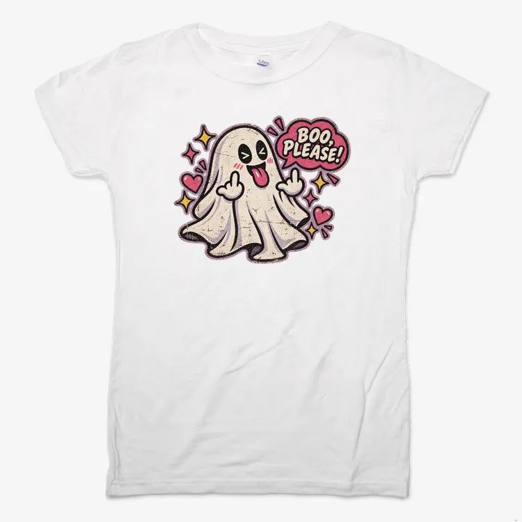 Boo Please!-Women's T-Shirt-Snow